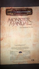 D&D Monster Manual Special Premium Edition 3.5 Dungeons & Dragons Core Rulebook