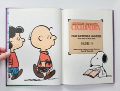 Vintage 1990 Charlie Brown’s 'Cyclopedia HCs Lot of 5: Books 2 4 6 8 9