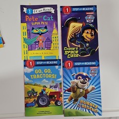 Kids Early Reader Book Lot 16 I Can Read! Step Into Reading Illustrated