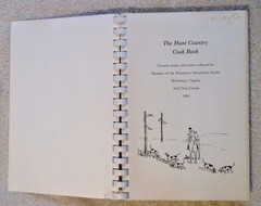 1967 Warrenton, VA Virginia horse fox HUNT COUNTRY vintage equestrian Cookbook