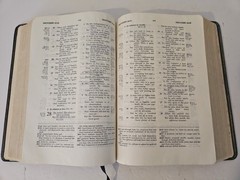 Ryrie Study Bible New American Standard Moody Press 1978 Black Bonded Leather