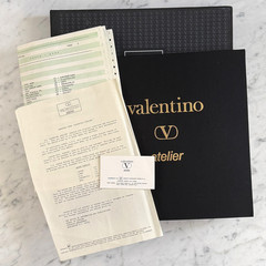 Valentino Atelier 1986 Swatch Book #115 – Vintage Spring Summer Haute Couture