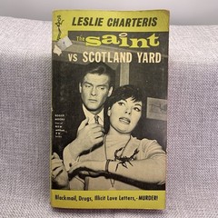 The Saint 6 book lot by Leslie Chartering Vintage 1930s 40s 60s Paperbacks