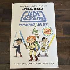 Star Wars Jedi Academy Series Scholastic Hyperspace Paperback Boxed Missing One