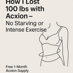 Self Published Book Weight Loss Journey Using Acxion Paperback New Free Gift
