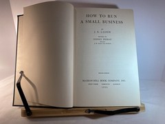 1955 How To Run A Small Business By J K Lasser 332 Pages