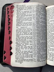 Holy Bible Concordance Red Letter KJV National Bible Press 1944