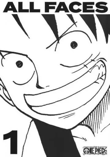 One Piece Anime Mook All Faces Book 396 Pages Collectible Guide