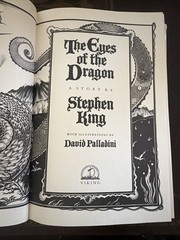 Eyes of the Dragon by Stephen King (1987, Hardcover)
