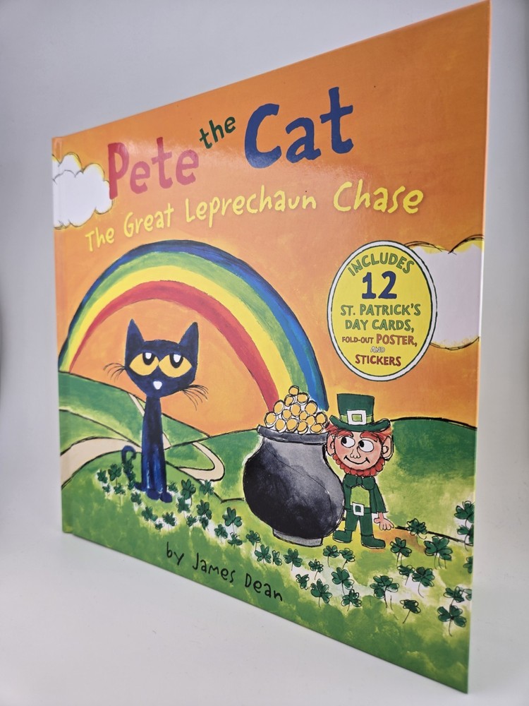 Pete the Cat: the Great Leprechaun Chase : Includes 12 St. Patrick’s Day Cards,