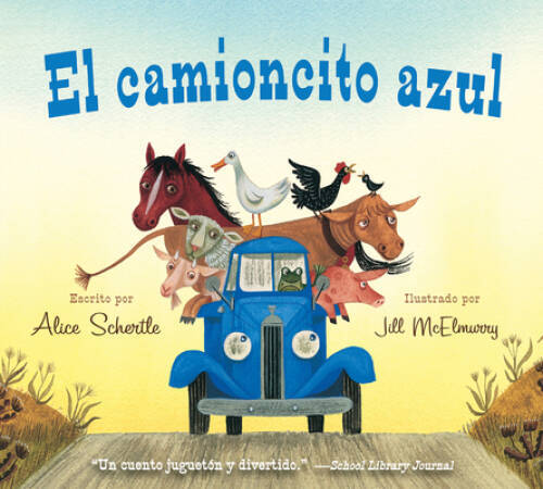 El camioncito Azul (Little Blue Truck, Spanish Edition) – Board book – VERY GOOD