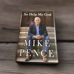 Mike Pence – SIGNED Book So Help Me God AUTOGRAPH Vice President hardcover 2024