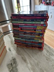 62 Complete Goosebumps Series, 1-62 RL Stine Mix Lot Covers