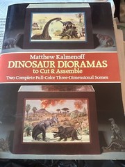 Dinosaur Dioramas to Cut & Assemble by Kalmenoff, Matthew [Used]