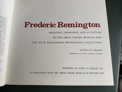 Frederic Remington by Peter Hassrick Western Art HC Coffee Table Book 1973