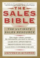 Sales Bible, The – hardcover, 9780688133641, Jeffrey H Gitomer