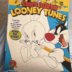 Learn to Draw Looney Tunes PB Illustrated Activity Book Walter Foster (2000)