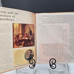 Founding Fathers The Shaping of America Contains Rare Removable Document Copies.