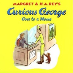 Curious George Goes to a Movie – Paperback By Rey, H A – VERY GOOD