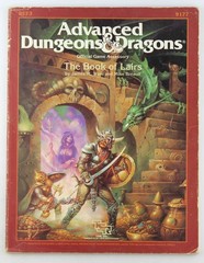 AD&D THe Book of Lairs G+ Various ORIGINAL