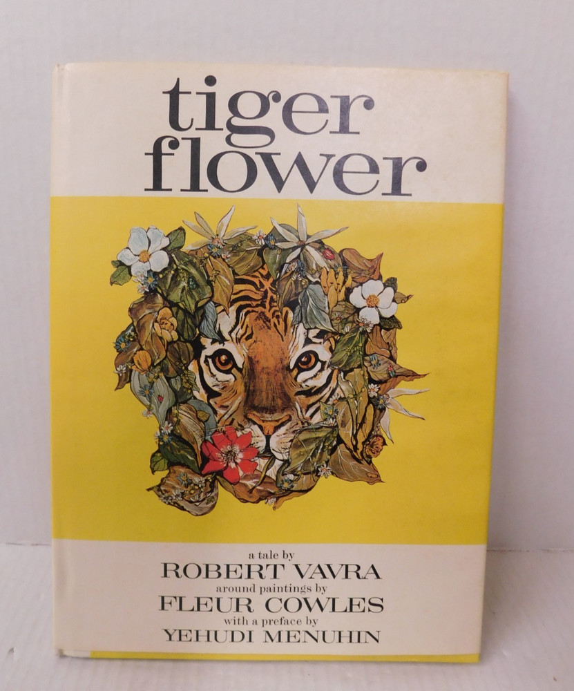Vintage Tiger Flower by Robert Vavra Illust. Fleur Cowles HB 1968