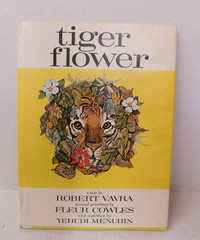Vintage Tiger Flower by Robert Vavra Illust. Fleur Cowles HB 1968
