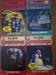 R.L. Stine Goosebumps Paperback Lot of 4 Scholastic 1996