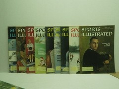 Lot of 43 Sports Illustrated Magazines from 1960