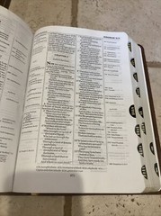 NASB Thompson Chain-Reference Bible Leathersoft Brown Red Letter 1977 Text INDEX