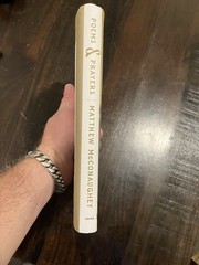 Matthew McConaughey SIGNED Poems & Prayers 2025 1st Ed 1st Printing HCDJ New