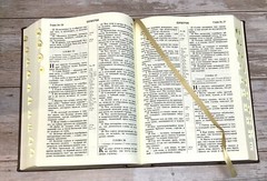 Russian the biggest Bible 12″x 8″ in Golden Edges Index gift box БИБЛИЯ БОЛЬШАЯ