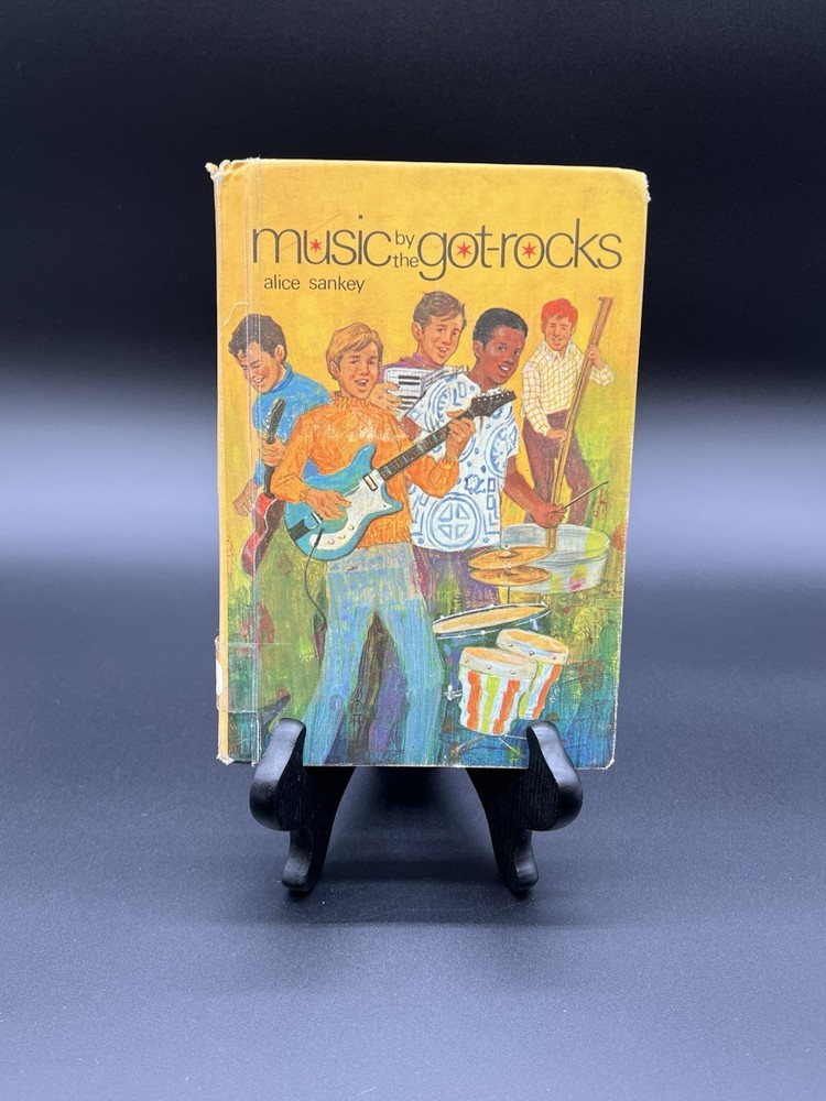 Music By The Got Rocks – Alice Sankey – 1970 – Hardcover – Vintage Library Book