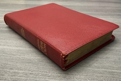 Oxford KJV Scofield Reference Bible 1945 Red Hand Grained MOROCCO Leather 187X