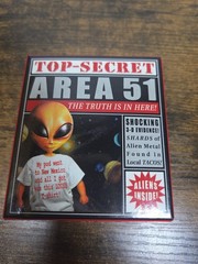 Area 51 TOP SECRET Novelty Alien Book Box, Top secret, Roswell