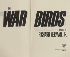 The War Birds Richard Herman Jr. First Edition 1989 Hardcover Dust Jacket