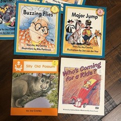 Set of 8 90s Early Reader Children’s Books Sunshine Books Literacy 2000 By Joy C