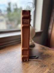 Orthodox Study Bible Genuine Leather Bound Custom Edition Ribbon Markers