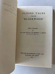 Vintage 1957 Flying Tales From Blackwood Hardcover Book