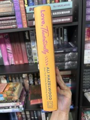 SIGNED Love Theoretically by Ali Hazelwood Hardcover Autographed (damaged)