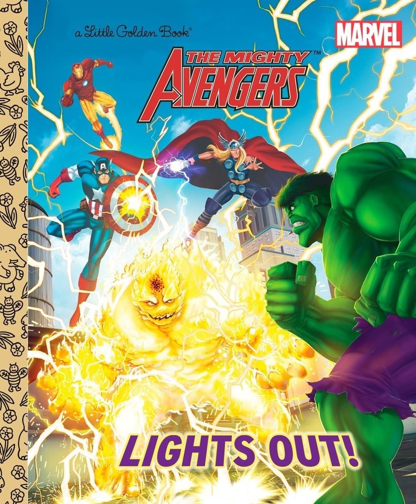 Lights Out! (Marvel: Mighty Avengers) (Little Golden Book)