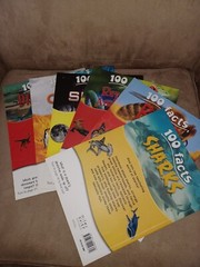 100 Facts Large Picture Book Lot 6 Miles Kelly Ages 7-11 Grades 1-5 Homeschool