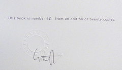 SIGNED RARE LTD Chemical Light Clamshell Stephane Graff 1st Edition of 20 Copies