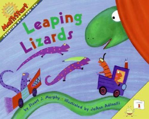 Leaping Lizards (MathStart 1) – Paperback By Murphy, Stuart J. – GOOD