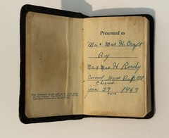 Vintage 1941 The New Testament of our Lord Psalms Proverbs National Bible Press