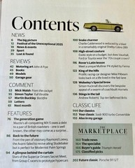 Classic & Sports Car Auto Magazine * October 2025 * Twin-Cam Trilogy