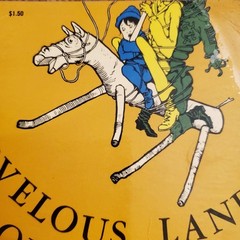 1961 Marvelous Land of Oz With 16 Color Plates! L. Frank Baum Vintage Paperback