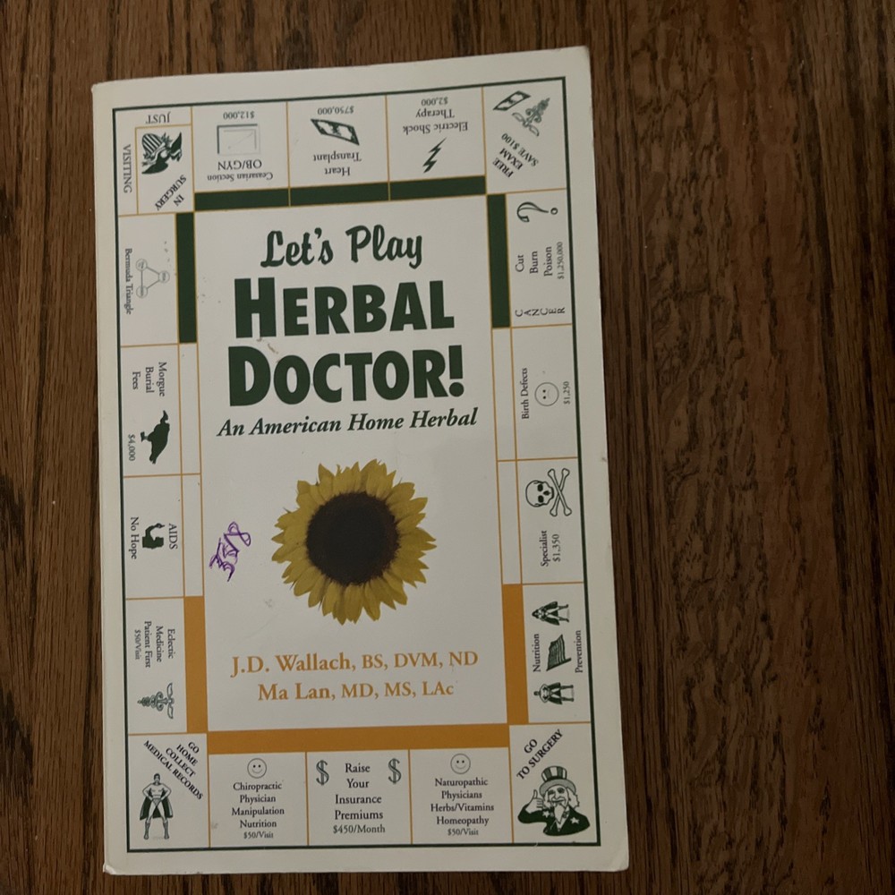 LET’S PLAY HERBAL DOCTOR By Lan & J. D. Wallach pb VG