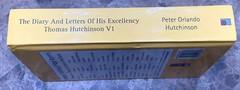 The Diary and Letters of His Excellency Thomas Hutchinson V1 (2014, Hardcover)