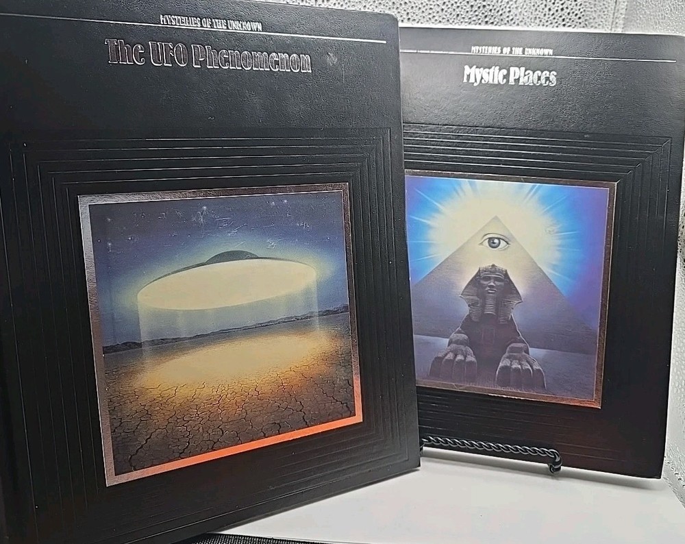2 Book Bundle Mysteries Of The Unknown -The UFO Phenomenon & Mystic Places