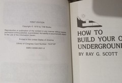 Lot of 3 HOW TO Tab books 1st eds UNDERGROUND HOME ADOBE ELECTRICITY ARCHITECT